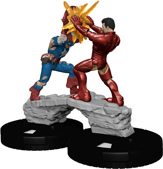 Click - Marvel Heroclix Civil War (720x720), Png Download