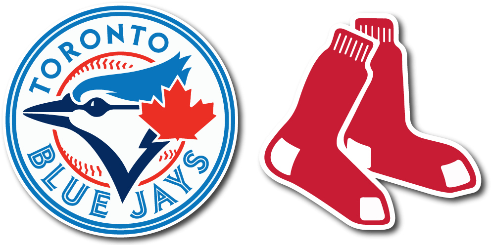 Toronto Blue Jays Png Clipart Transparent - Toronto Blue Jays Boston Red Sox (1000x500), Png Download