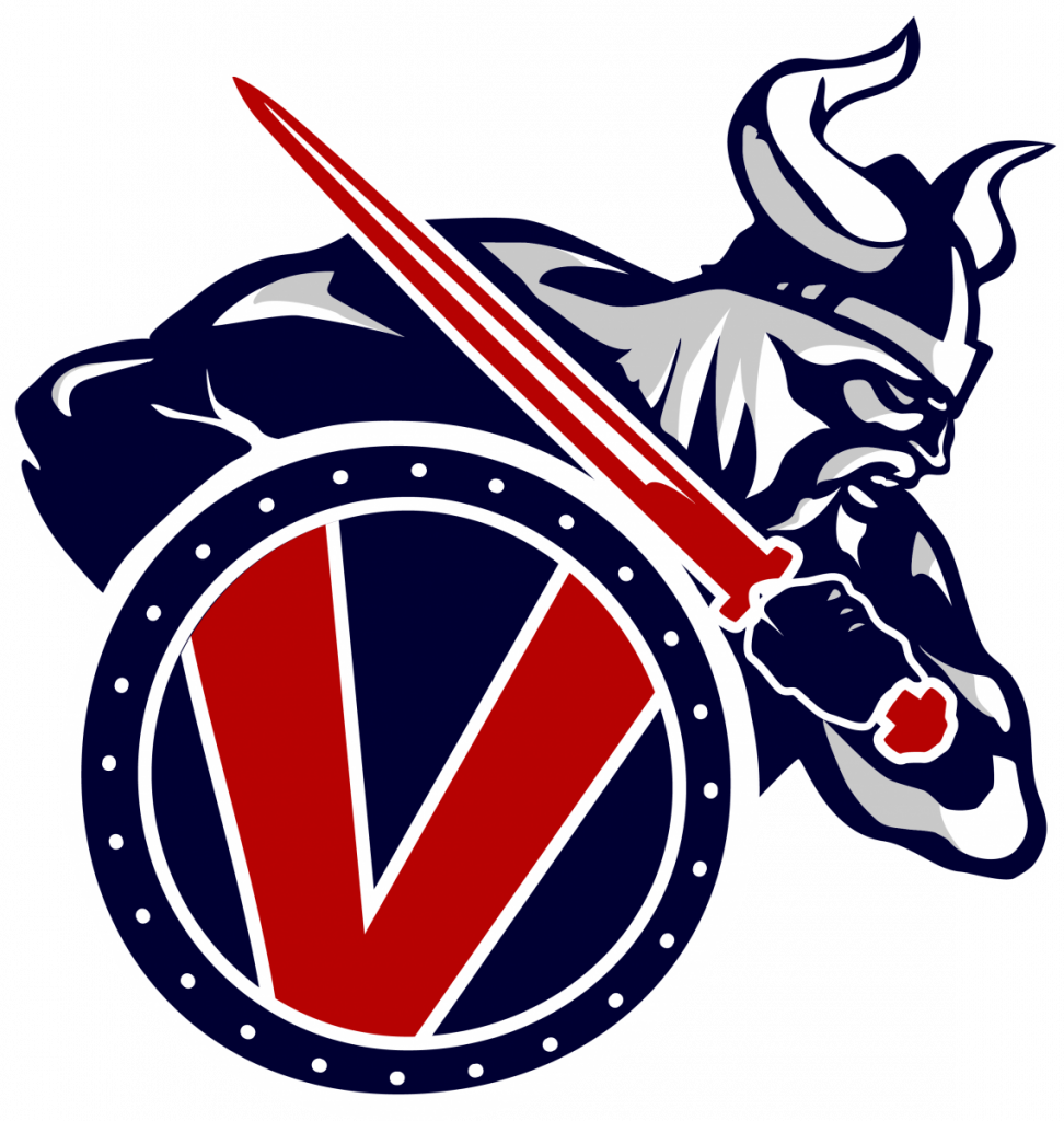 School Logo - Vikings Sports Logo Png (972x1024), Png Download