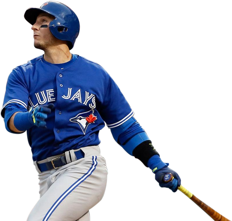 Person[person] Troy Tulowitzki - Toronto Blue Jays New Uniforms (972x770), Png Download