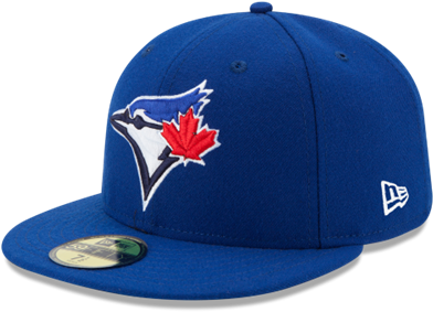 Men's Toronto Blue Jays New Era Blue Game Authentic - Blue Jays Cap (533x300), Png Download