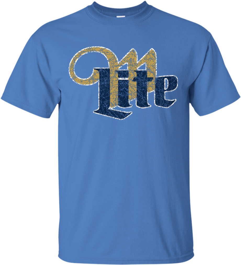 Miller Lite Beer Brand Logo Label T-shirt - T Shirt Network Engineer (1024x1024), Png Download