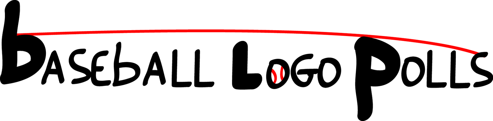Baseball Logo Polls - Baseball (1600x393), Png Download
