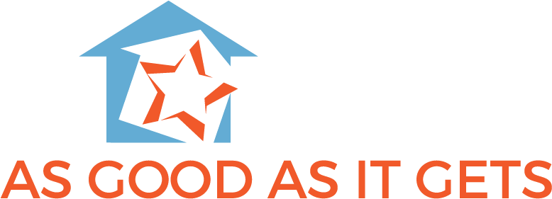 Business Logo For As Good As It Gets House Cleaning - Triangle (783x289), Png Download