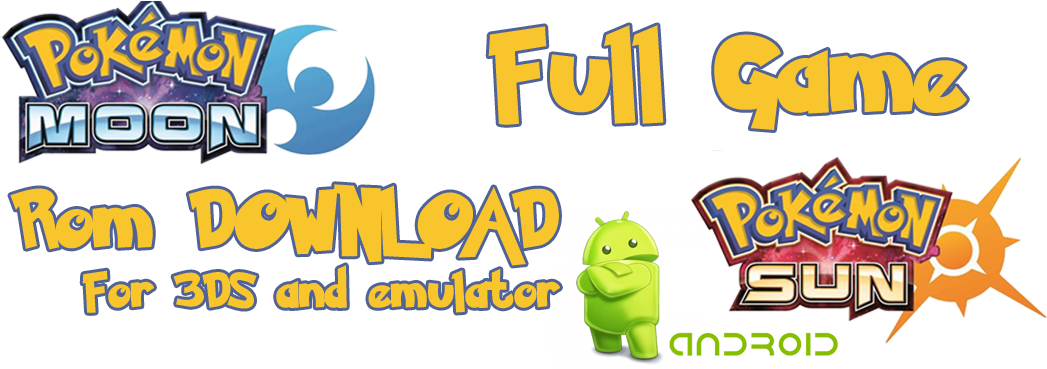 Pokemon Sun Apk And Pokemon Moon Apk Pokemon Moon Apk - Pokémon Sun And Moon Render (1100x368), Png Download