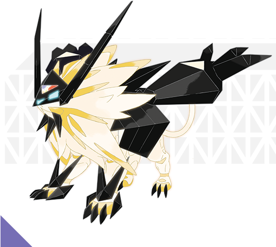 Featured Pokémon - Pokemon Dusk Mane Necrozma (545x500), Png Download