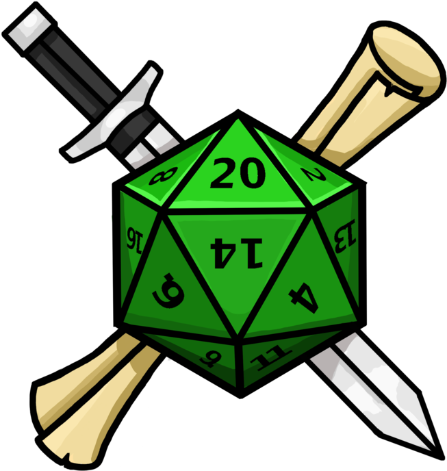 Dorks Main Logo - Grüne Würfeld20 Gamer-hochzeit Danken Ihnen Zu Karte (1000x1000), Png Download