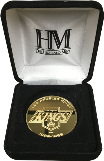 Los Angeles Kings 50th Anniversary Chevy Gold Minted - Los Angeles (500x667), Png Download