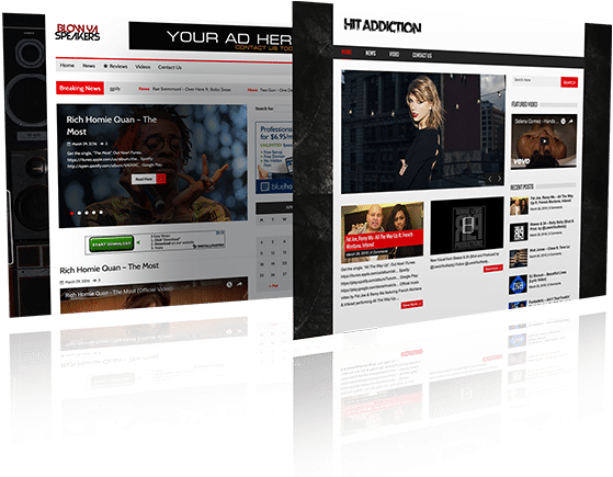Music Blog Promotion - Youtube (600x475), Png Download