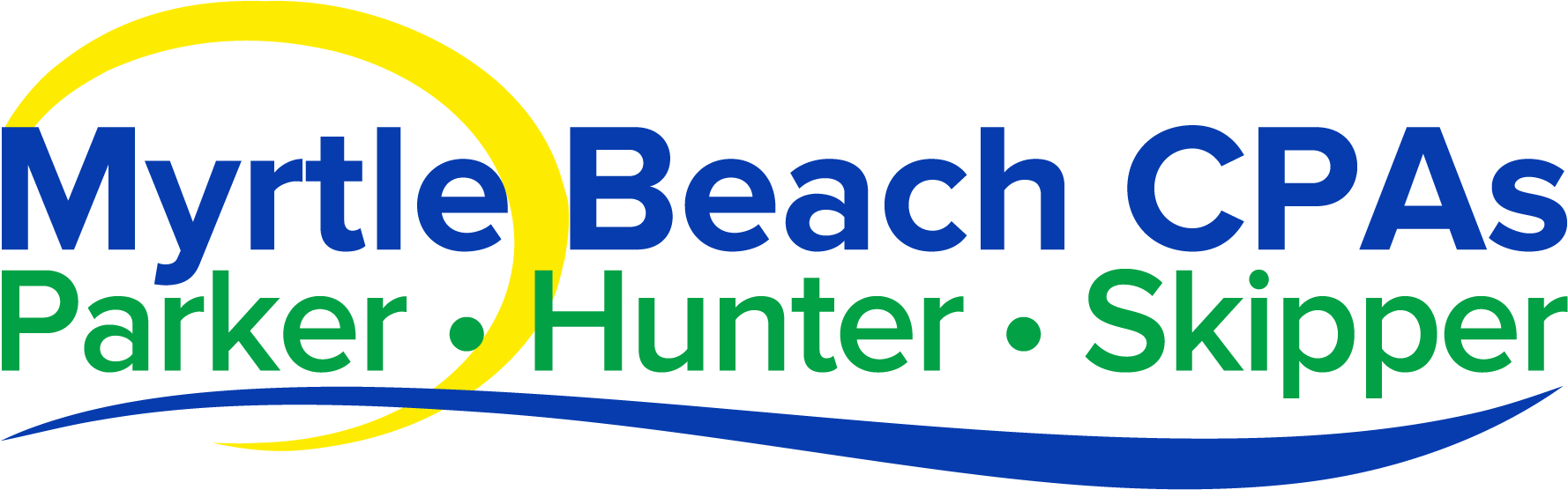 Site Logo - Myrtle Beach Cpa's - Parker . Hunter . Skipper (2200x600), Png Download