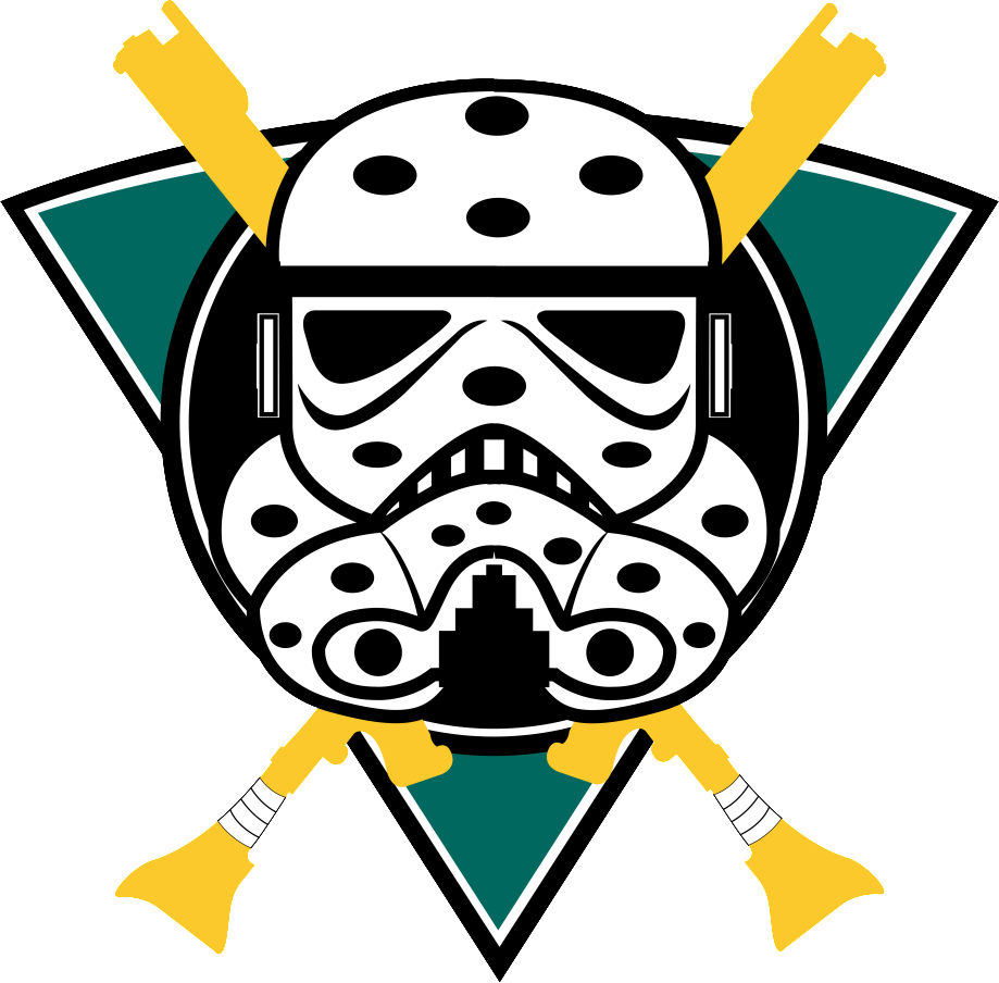 Star Wars X Nhl Anahiem Ducks Vintage Logo - Texas Tech Trooper | Texas Tech | Trooper Shirt | Star (919x904), Png Download