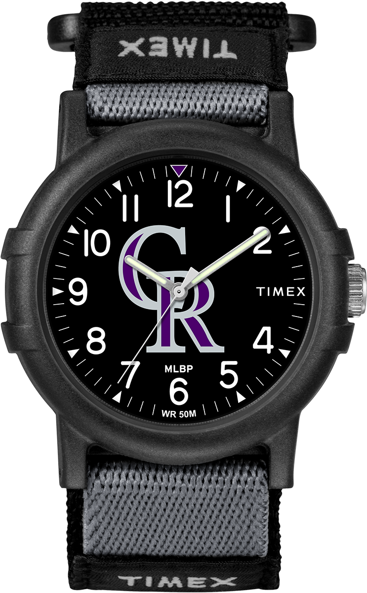 Recruit Colorado Rockies Large - Timex Youth Recruit Arizona Cardinals | Black/black/other (1000x1200), Png Download