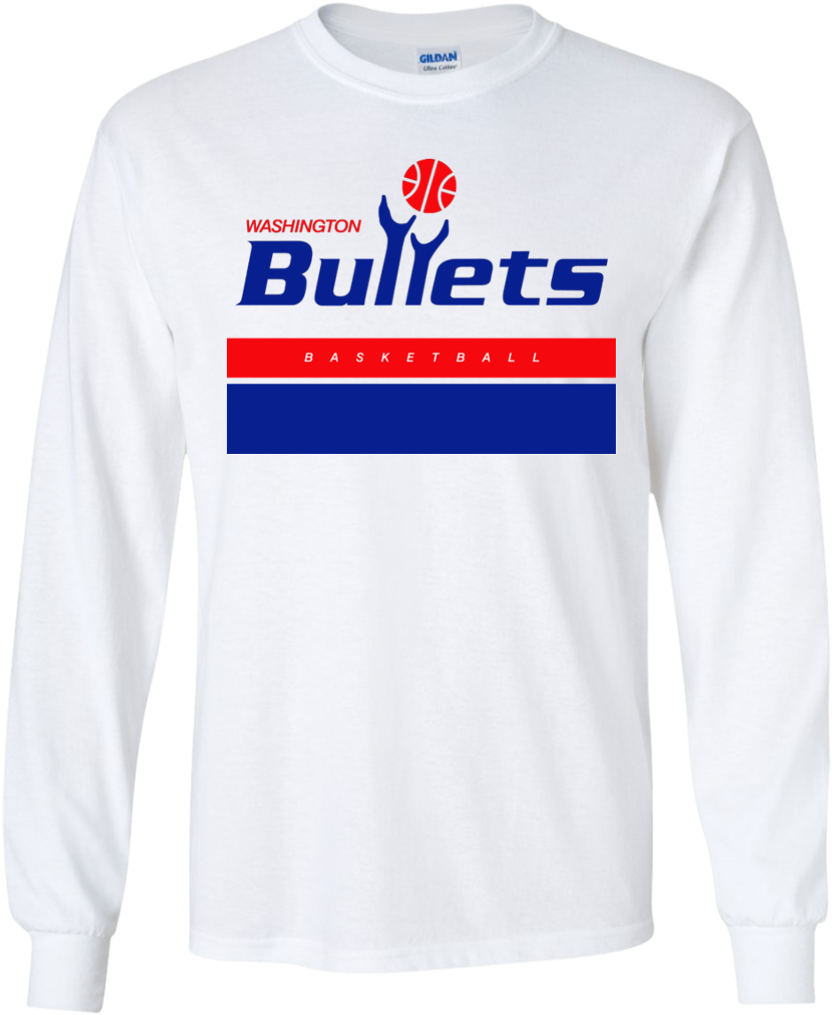 Washington Bullets Retro Dc Throwback Basketball Logo - Nothing Goes Right Go Camping Shirt (1155x1155), Png Download