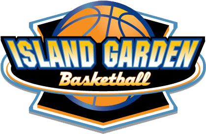 Island Garden Basketball Logo (454x295), Png Download