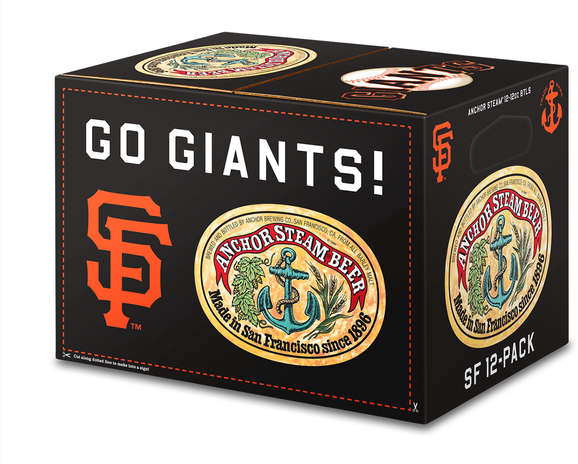 Anchor Brewing Releases 12-pack To Celebrate Baseball - Anchor Brewing Steam - 12 Pack, 12 Fl Oz Bottles (1280x952), Png Download