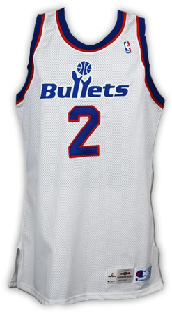 1987 - - Washington Wizards Jersey Png (300x450), Png Download