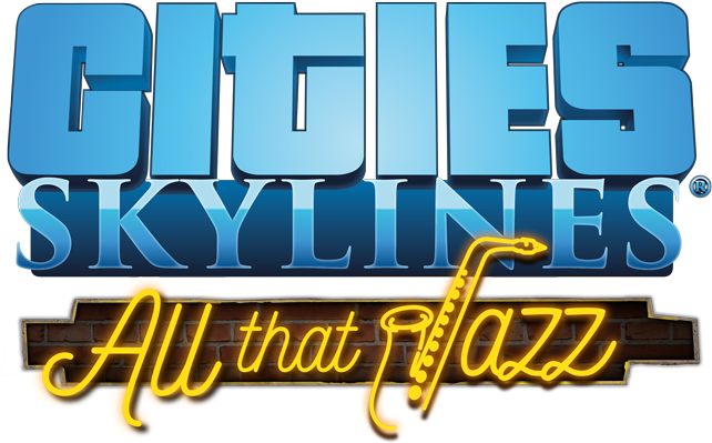 All That Jazz, , Gamelogo - Cities Skylines Country Road Radio (600x467), Png Download