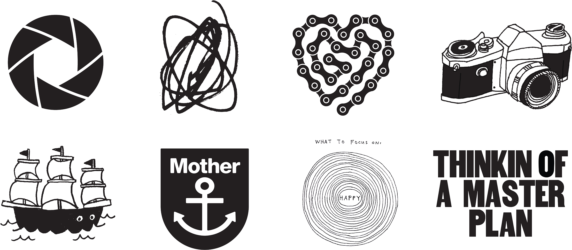 Tattly Black Set 00 V=1532100385 - Tattly Packaging (3000x3000), Png Download