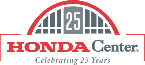 Honda Center - Honda Center Logo (598x268), Png Download