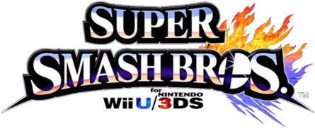 Project M Logo Smash4 Logo - Super Smash Bros Title (537x252), Png Download