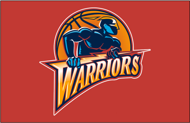 Golden State Warriors Logos Iron Ons - Golden State Warriors Retro (750x930), Png Download