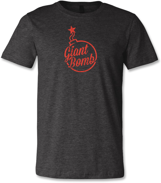 Giant Bomb Vintage Logo T-shirt - T-shirt (600x600), Png Download