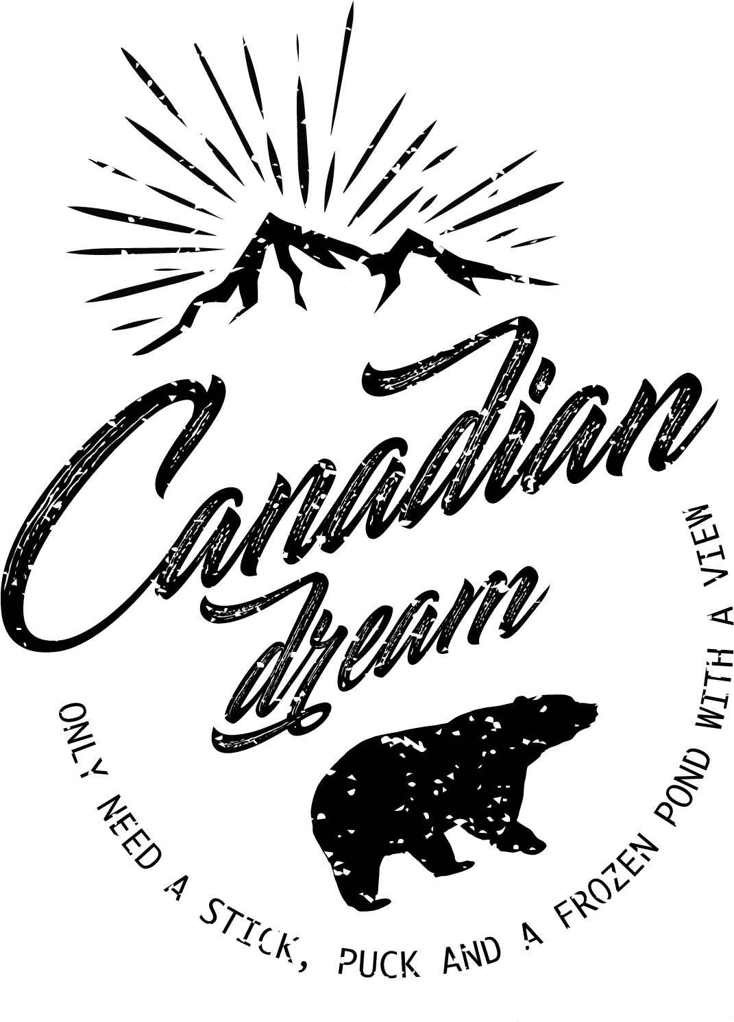 I Decided To Make A Vintage Looking Logo - Grizzly Bear (1091x1490), Png Download