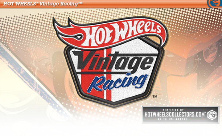 Vintage Racing Product Line Logo - Hot Wheels Vintage Racers (720x442), Png Download