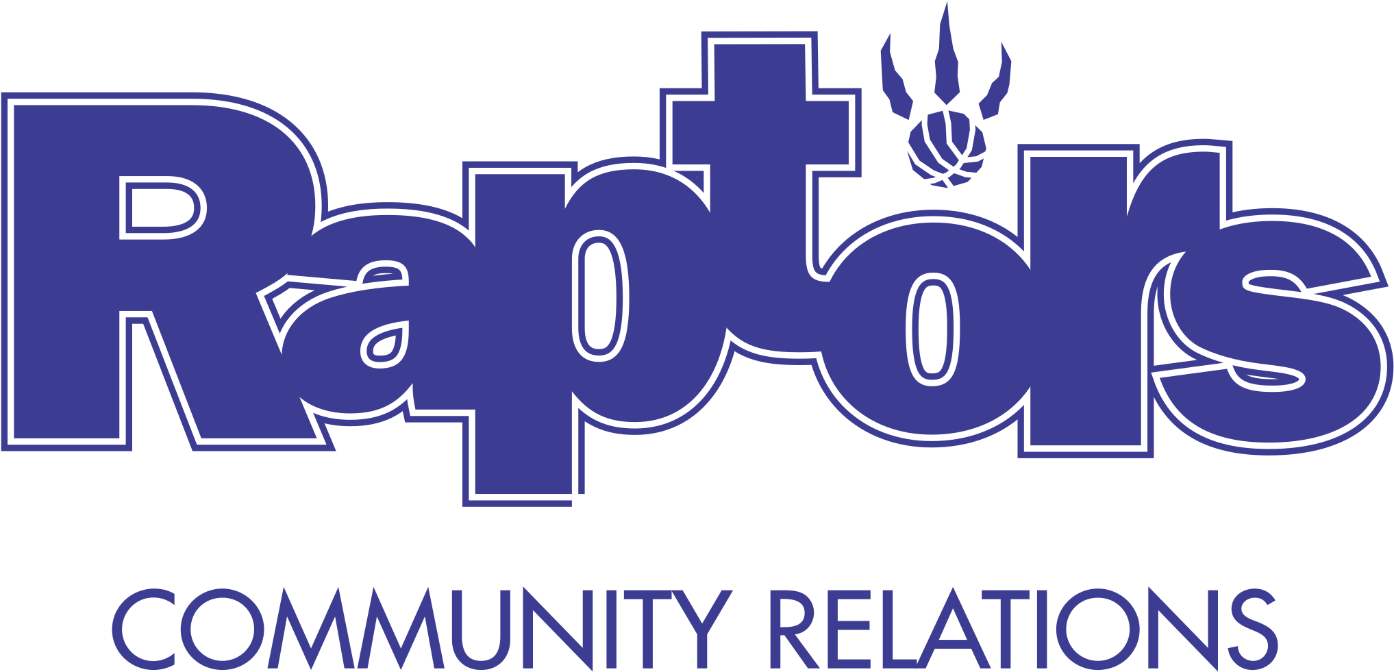 Raptors Community Relations Logo Png Transparent - Toronto Raptors Claw (2400x2400), Png Download