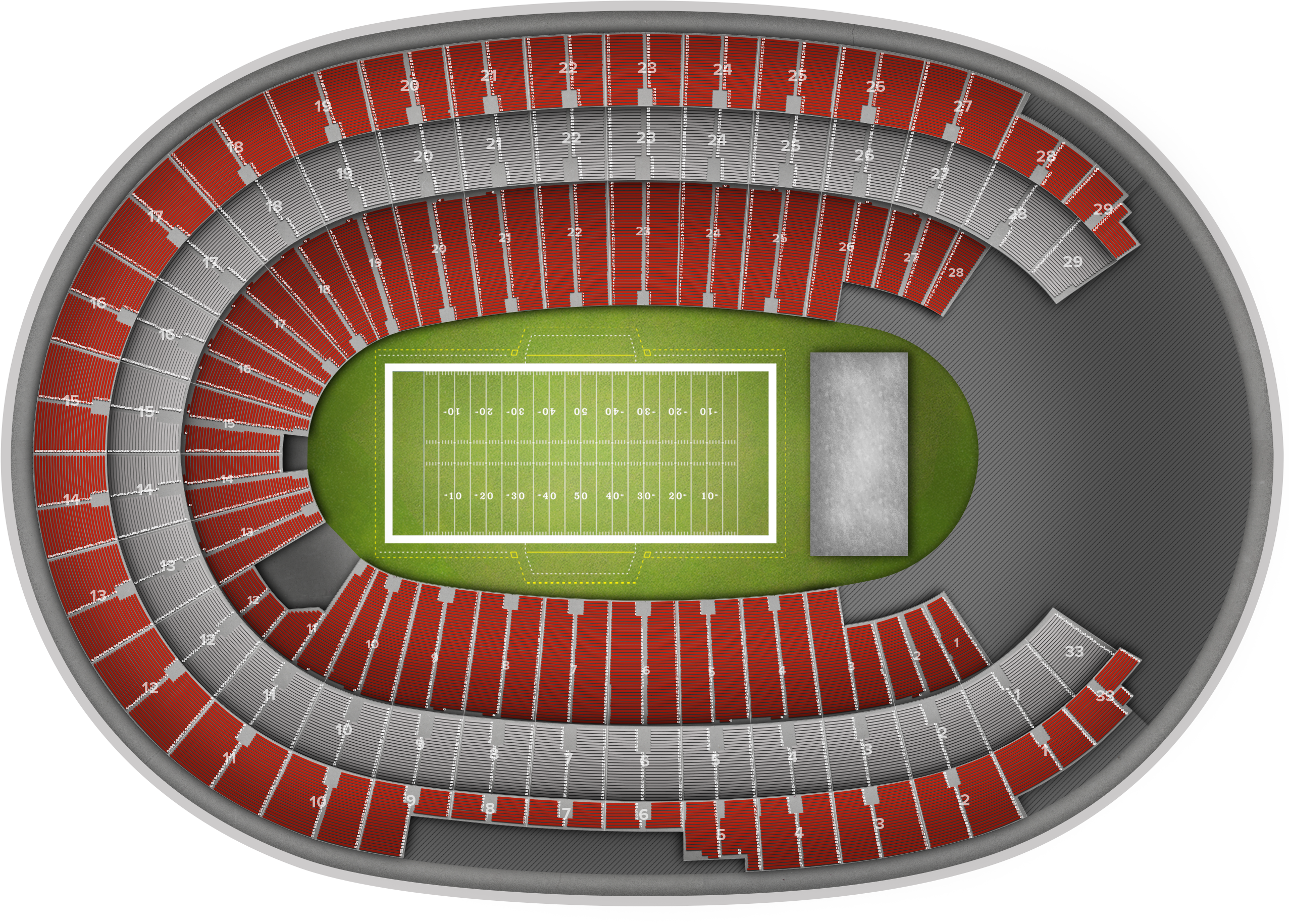 Green Bay Packers At Los Angeles Rams At La Sports - Los Angeles (2560x1936), Png Download