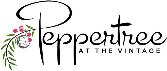 Peppertree At The Vintage Logo Peppertree At The Vintage - Peppertree At The Vintage (700x295), Png Download