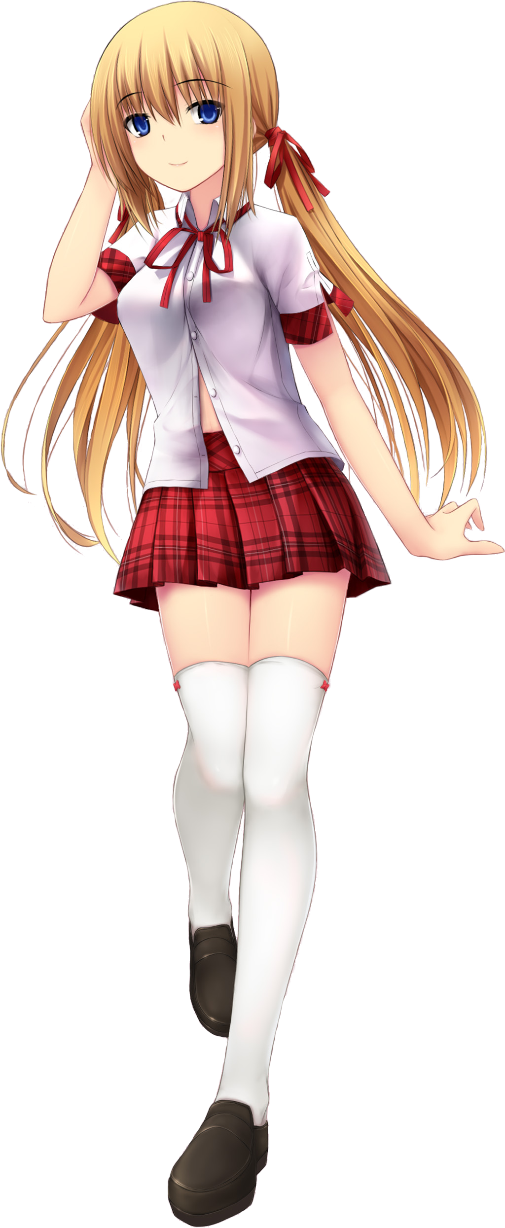 Tiffany - Tiffany From Huniepop (1024x2491), Png Download