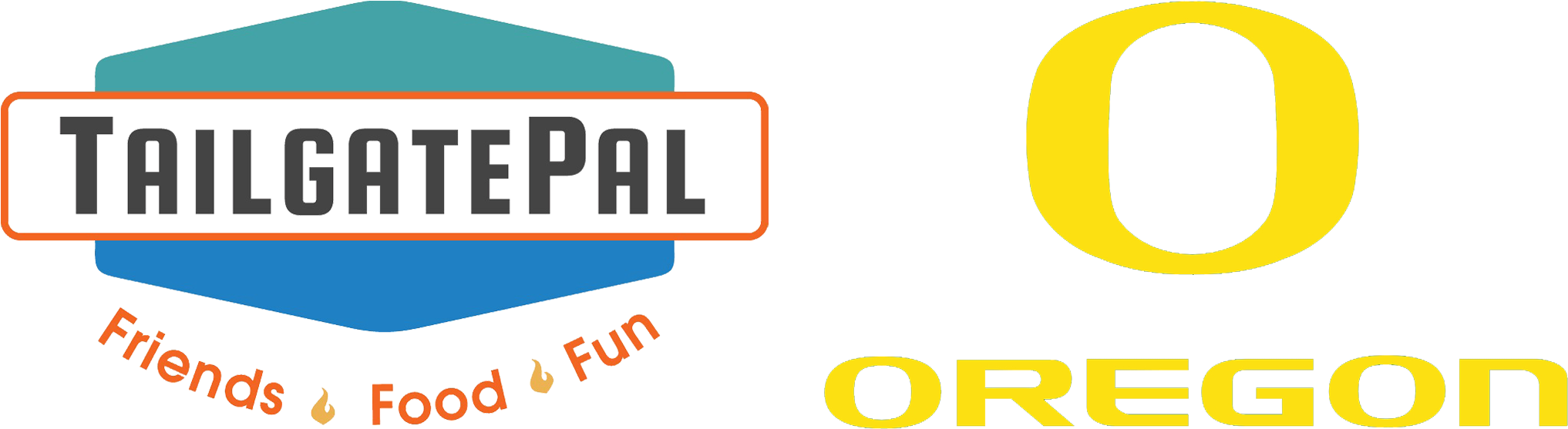 Tailgate Packages - Yellow Oregon Logo Png (2328x651), Png Download