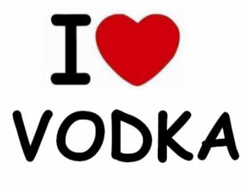I Love Vodka - Love Stuart (400x400), Png Download