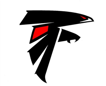 Go Redwings - Atlanta Falcons (500x300), Png Download
