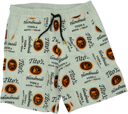 Buy The Charlie Short Tito's Vodka - Tito's Shorts (600x400), Png Download
