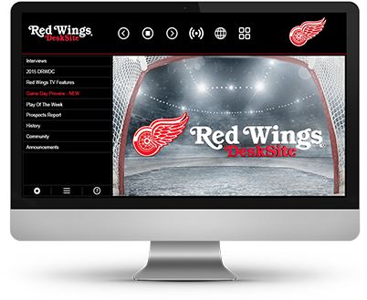 Detroit Red Wings (409x338), Png Download