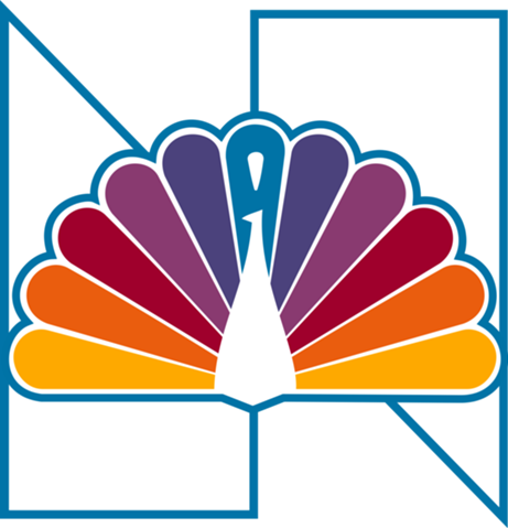 Nbc ), The National Broadcasting Company, Is One Of - Nbc Peacock N (461x479), Png Download
