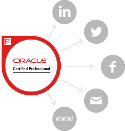 What's So Great About Your New Digital Badge - Oracle Digital (400x417), Png Download