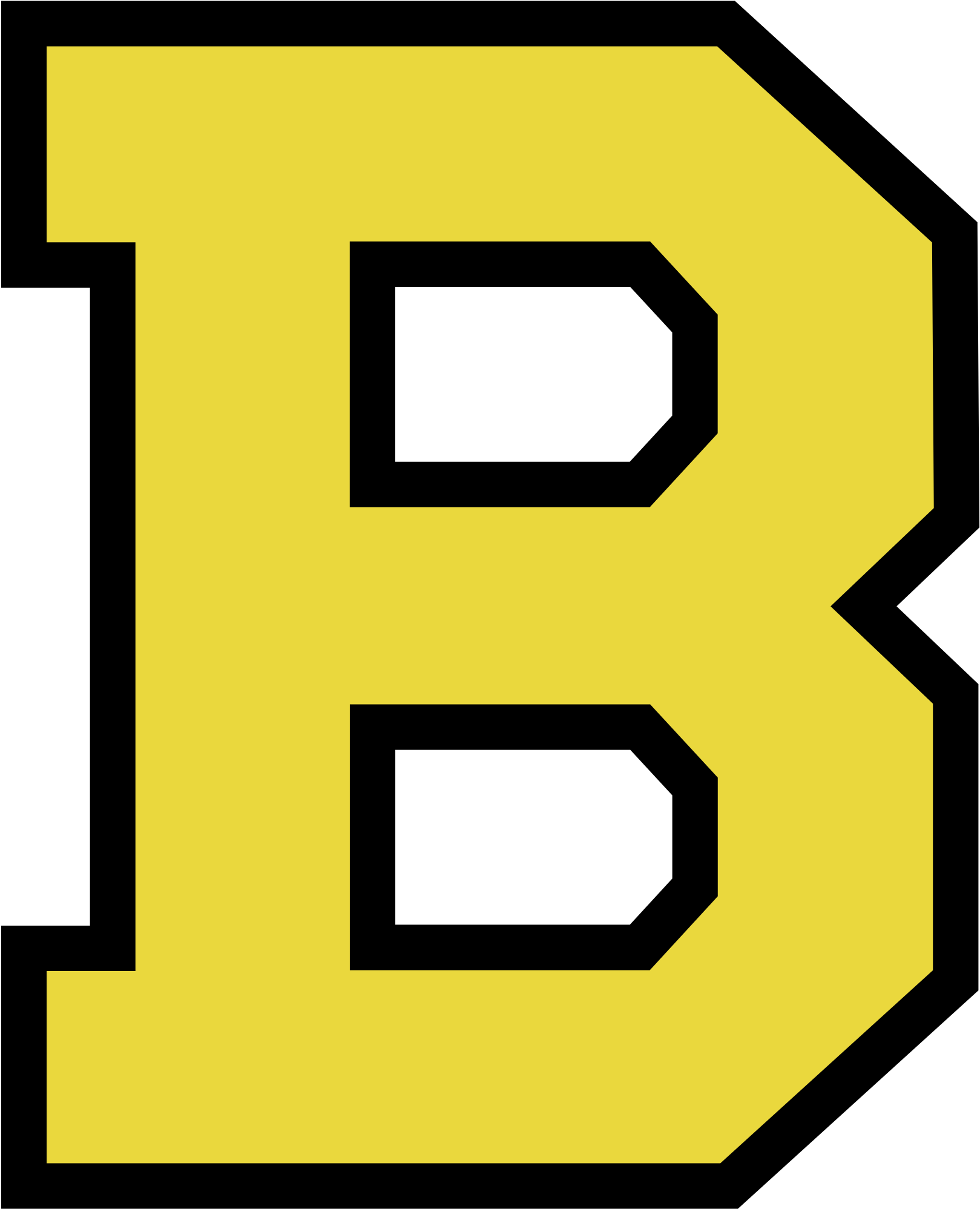 Boston Bruins Logo Png Transparent - Baylor Neon Logo (2400x2400), Png Download