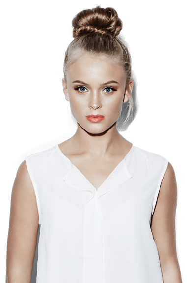 Zara Larsson Standing Png - Zara Larsson Age (558x576), Png Download