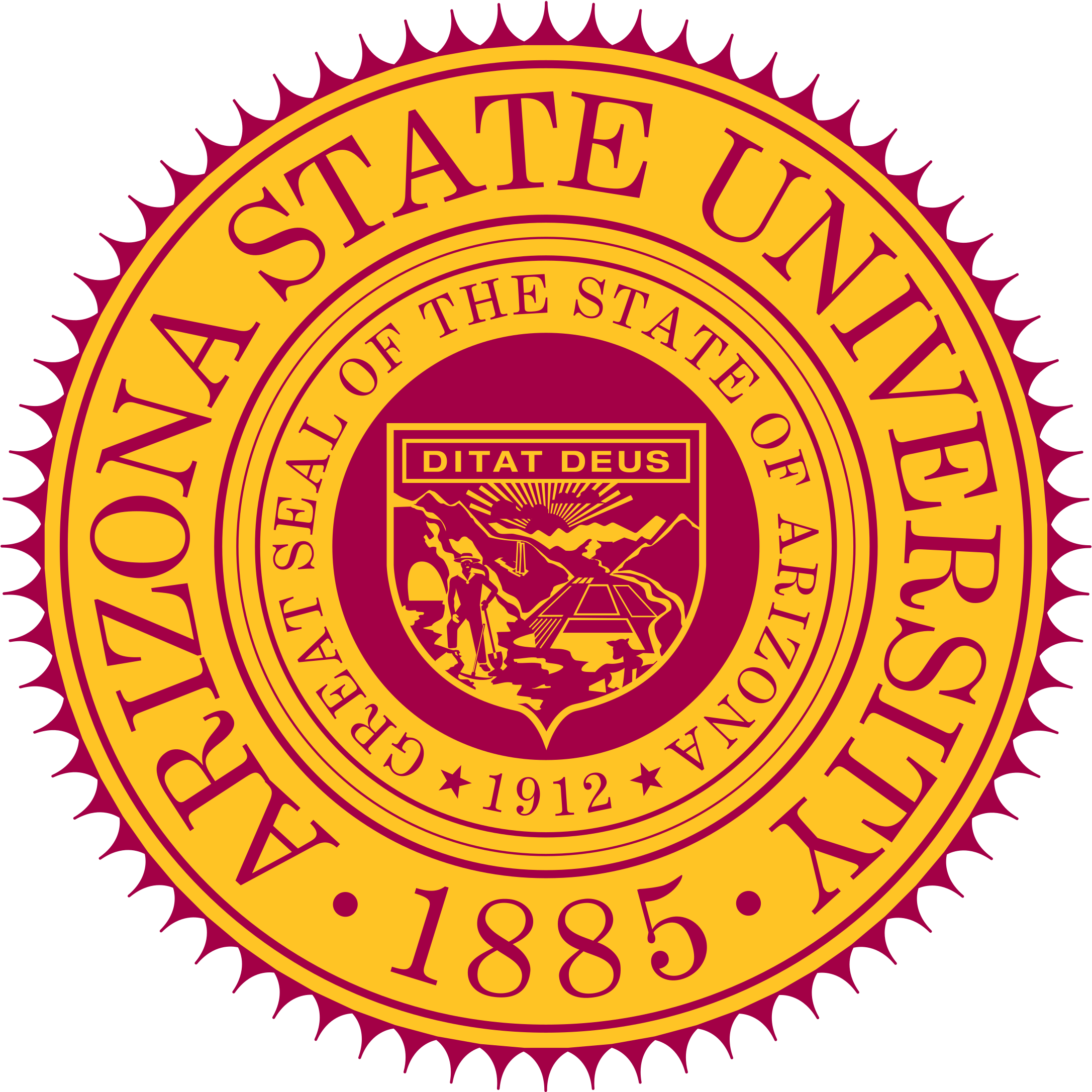 Asu Logo Png Transparent - Arizona State University Logo Png (2400x2400), Png Download
