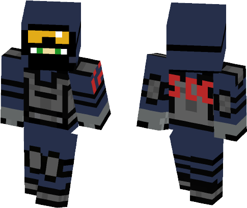 Black Ops 2 Sdc - Lil Uzi Vert Minecraft Skin (584x497), Png Download