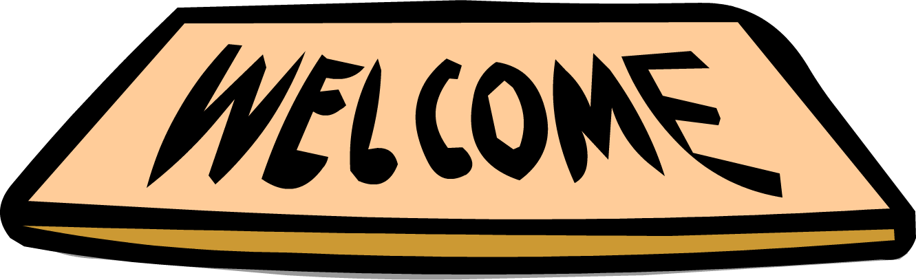 Furniture Sprites 108 001 - Transparent Welcome Mat Clipart (1331x407), Png Download
