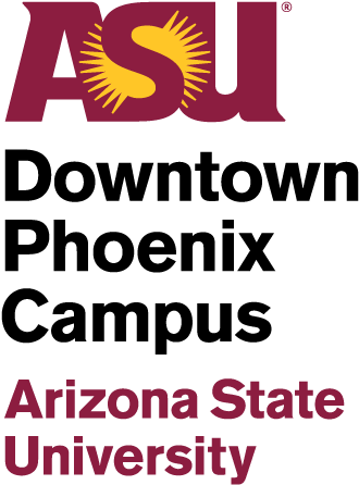 Asu Downtowncampus Vert Rgb Maroongold 150ppi - Asu Sustainability (433x546), Png Download