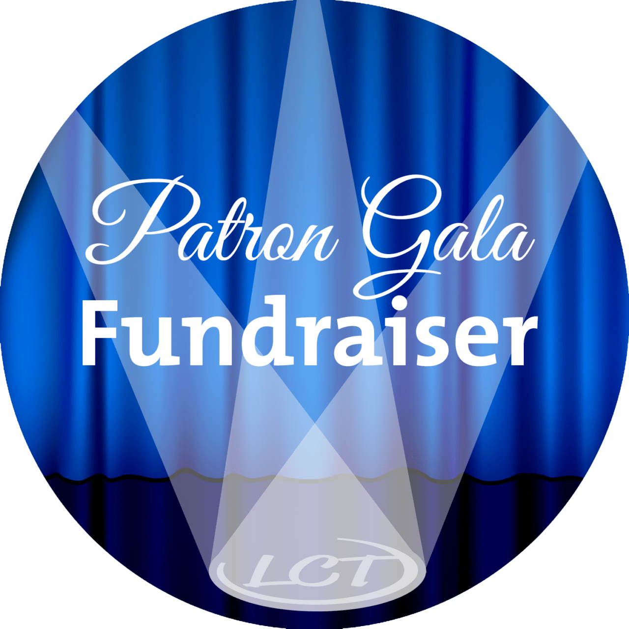 Patron Gala Fundraiser - Label (1280x1280), Png Download