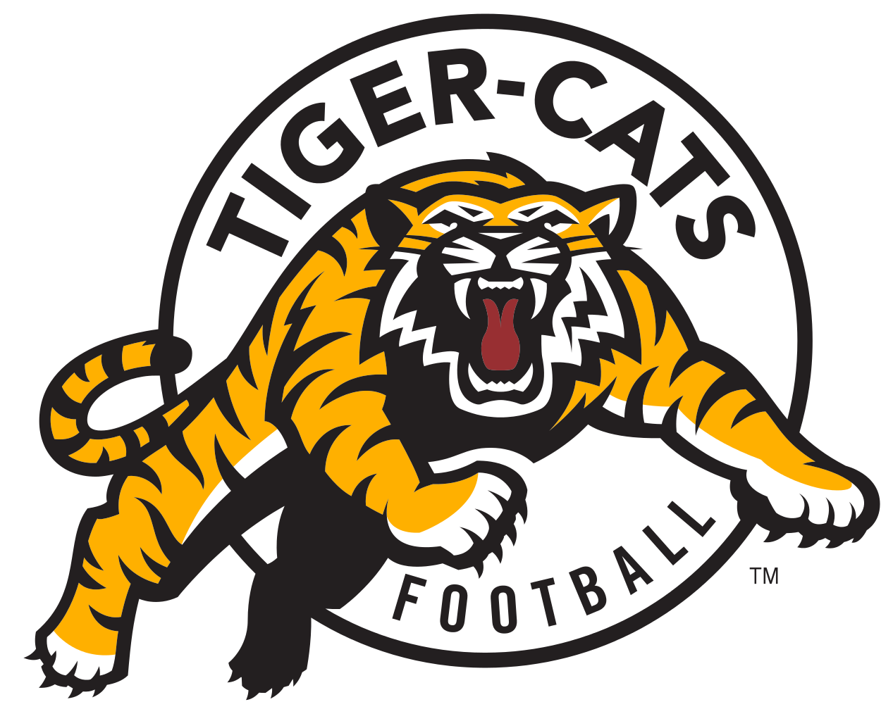 Hamilton Tiger Cats (1267x1024), Png Download