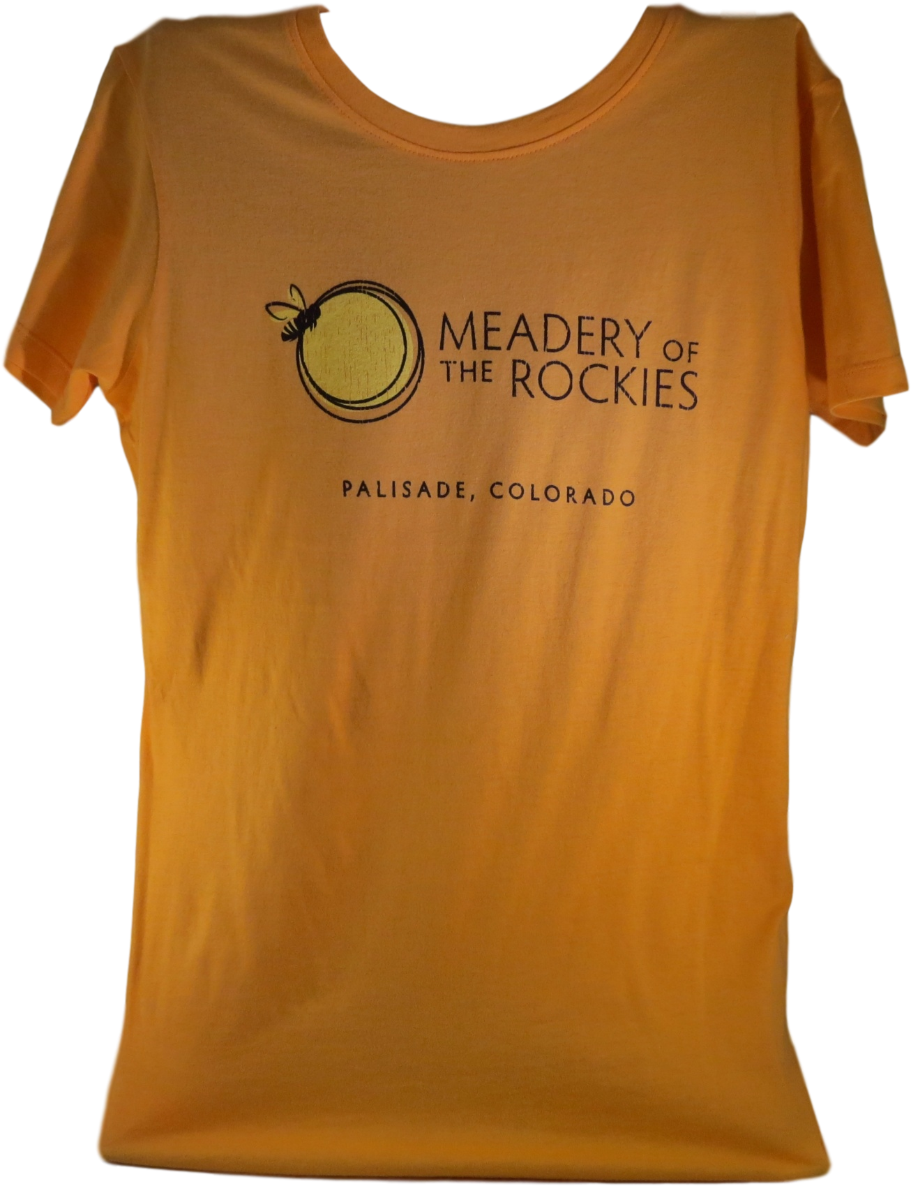 Meadery Of The Rockies Logo Short Sleeve T-shirt - Active Shirt (2365x1773), Png Download