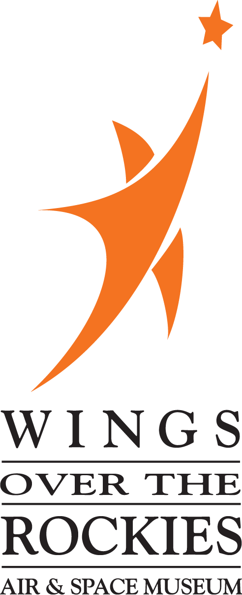 Wings Over The Rockies Logo Vertical No Bg - Wings Over The Rockies Air & Space Museum Logo (492x1207), Png Download