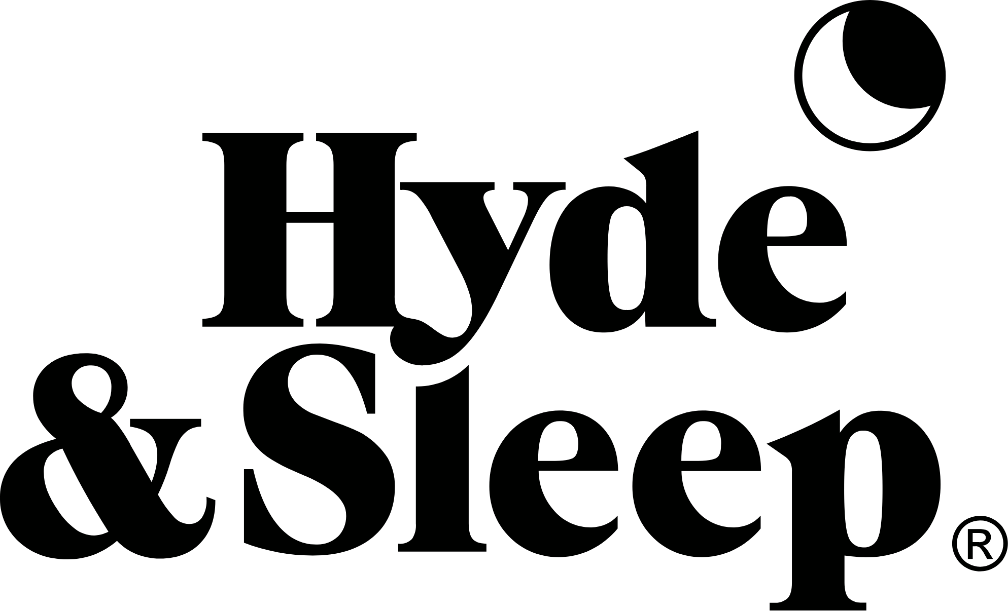 New Partnership Reflects Importance Of Sleep And Rest - Hyde And Sleep Logo (1987x1206), Png Download